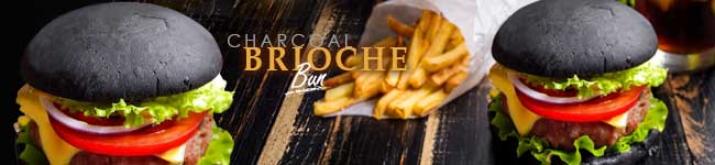 Charcoal Brioche Bun